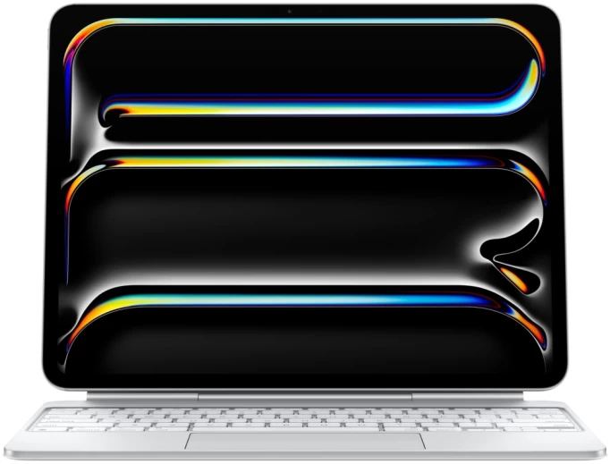 Клавиатура Apple Magic Keyboard  iPad Pro 13 M4 White MWR43 