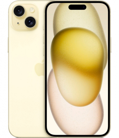 Смартфон Apple iPhone 15 Plus 512 ГБ, Yellow (nano-SIM + eSIM) Смартфон Apple iPhone 15 Plus 512 ГБ, Yellow (nano-SIM + eSIM)