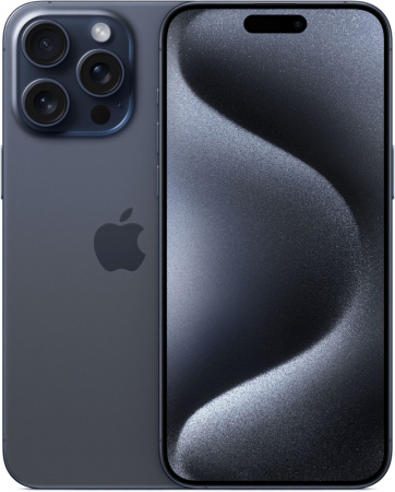 Смартфон Apple iPhone 15 Pro Max 512 ГБ, Blue Titanium (nano-SIM + eSIM) Смартфон Apple iPhone 15 Pro Max 512 ГБ, Blue Titanium (nano-SIM + eSIM)