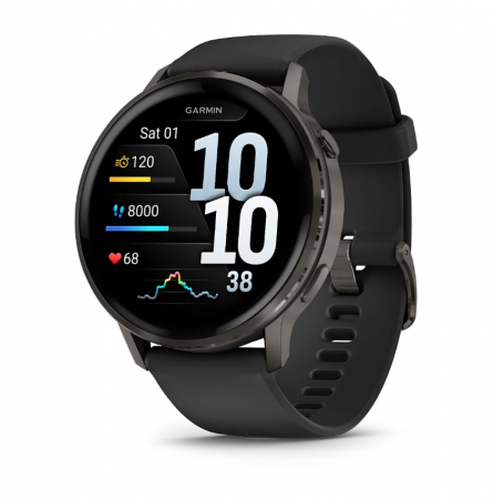 Умные часы Watch Garmin Venu 4 41 mm Slate Black 010-03013-02