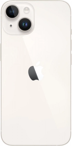 смартфон iphone 14 plus 512 гб, starlight (nano-sim + esim)