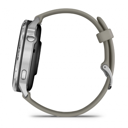 умные часы watch garmin venu 4 45 mm silver with silver gray silicone умные часы watch garmin venu 4 45 mm silver with silver gray silicone