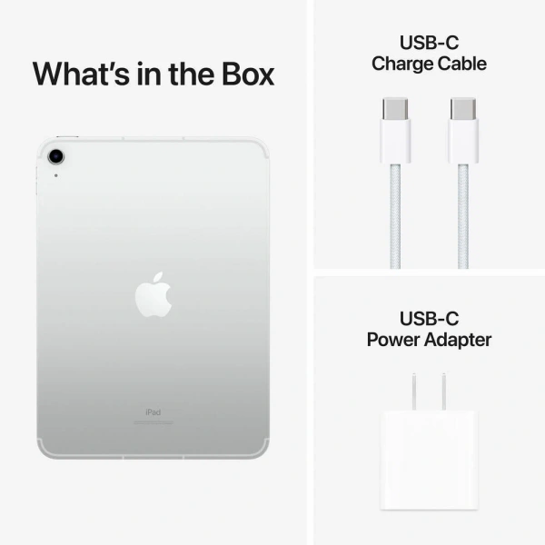 планшет apple ipad 11 (2025) 6/128 гб wi-fi + cellular  silver