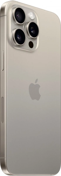 смартфон apple iphone 15 pro max 256 гб, natural titanium (nano-sim + nano-sim)