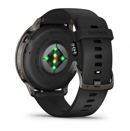 умные часы watch garmin venu 4 41 mm slate black 010-03013-02