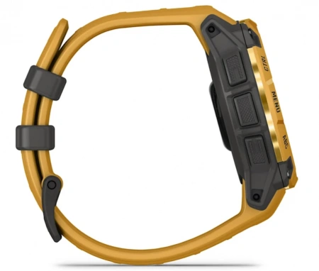 умные часы watch garmin instinct 3 45 solar sunburst with sunburst/gray band 010-02934-02 умные часы watch garmin instinct 3 45 solar sunburst with sunburst/gray band 010-02934-02