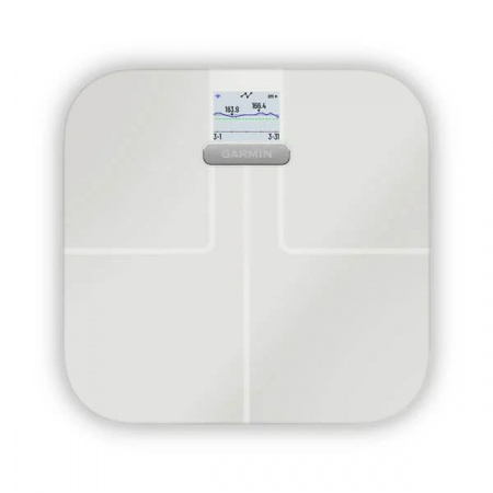 смарт-весы garmin index s2 smart scale, white 010-02294-13