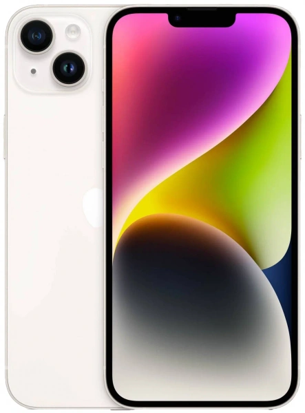 Смартфон iPhone 14 Plus 512 ГБ, Starlight (nano-SIM + eSIM)
