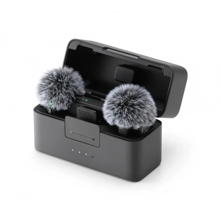 беспроводной микрофон dji mic mini (2 tx + rx + charging case)