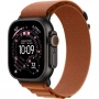 умные часы apple watch ultra3 49 mm black titanium case with terracotta alpine loop умные часы apple watch ultra3 49 mm black titanium case with terracotta alpine loop