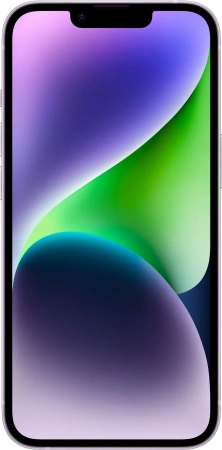 смартфон iphone 14 128 гб purple (nano-sim + esim)