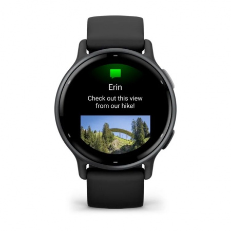 умные часы watch garmin vivoactive 5 slate black 010-02862-5a