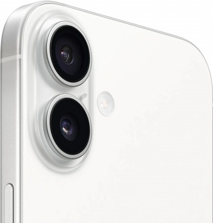 смартфон apple iphone 16 256 гб, white (nano-sim + esim)