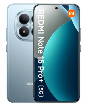 Смартфон Xiaomi Redmi Note 15 Pro Plus 8/256 ГБ Glacier Blue Смартфон Xiaomi Redmi Note 15 Pro Plus 8/256 ГБ Glacier Blue