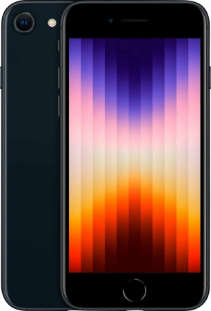 iPhone SE 2022 128 ГБ, Midnight nano SIM+eSIM
