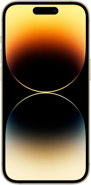 смартфон iphone 14 pro 128 gb gold (nano-sim + esim)