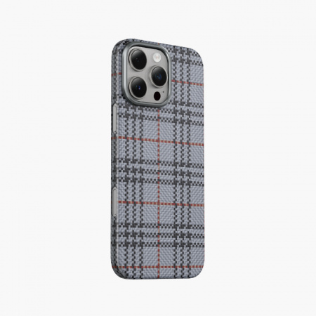Чехол iPhone 16 Keephone Kevilar Scots Magsafe Case Natural Titanium Чехол iPhone 16 Keephone Kevilar Scots Magsafe Case Natural Titanium