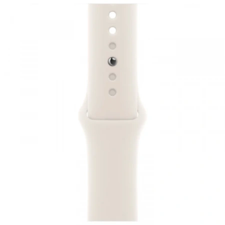 умные часы apple watch s10 46 mm gold titanium case starlight sport band s/m
