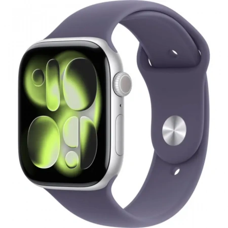 Умные часы Apple Watch S11 46 mm Silver Aluminum Case with Purple Fog Sport Band M/L Умные часы Apple Watch S11 46 mm Silver Aluminum Case with Purple Fog Sport Band M/L