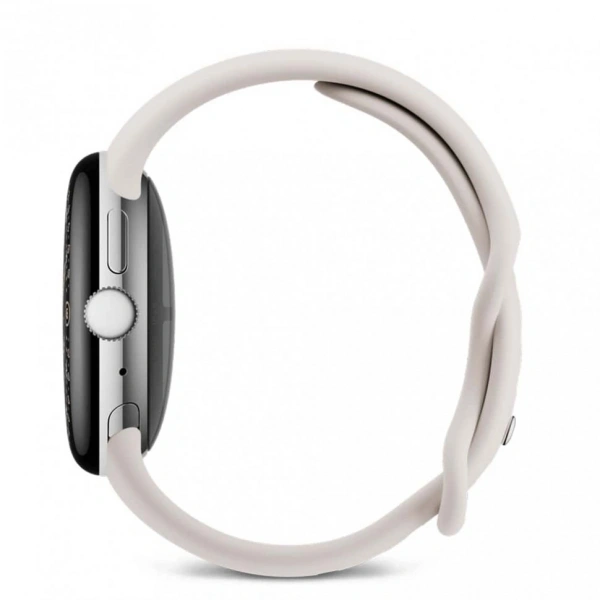 pixel watch 4 41 wi-fi polished silver/porcelain active band