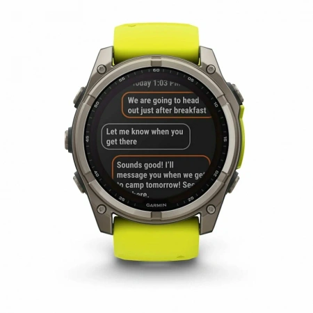 умные часы watch garmin fenix 8 47 solar sapphire titanium yellow 010-02906-21 умные часы watch garmin fenix 8 47 solar sapphire titanium yellow 010-02906-21