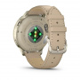 умные часы watch garmin venu 4 41 mm lunar gold leather 010-03013-00