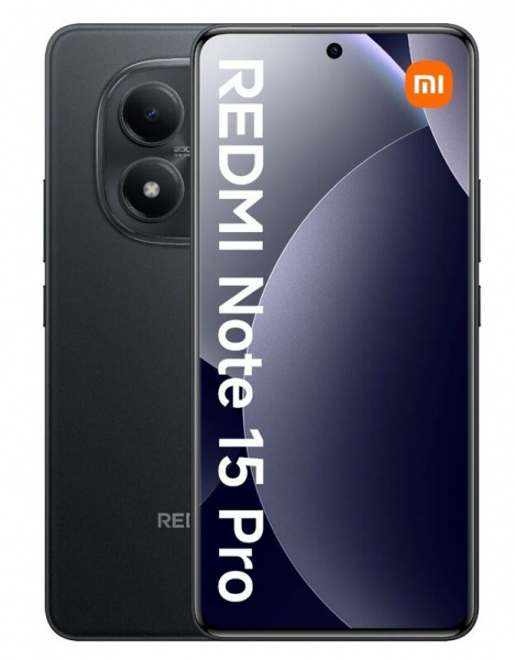 Смартфон Xiaomi Redmi Note 15 Pro 5G 8/512 ГБ Midnight Black