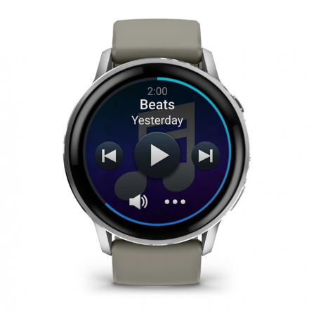 умные часы watch garmin venu 4 45 mm silver with silver gray silicone умные часы watch garmin venu 4 45 mm silver with silver gray silicone