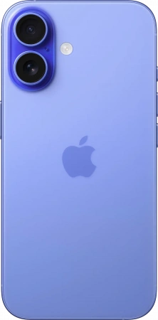 смартфон apple iphone 16 256 гб, ultramarine (nano-sim + nano-sim)