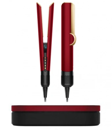 Dyson HT01 Airstrait Red Velvet/ Gold Presentation Case Dyson HT01 Airstrait Red Velvet/ Gold Presentation Case