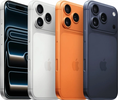 смартфон apple iphone 17 pro max 512 гб, "cеребристый" | silver (nano-sim + esim)