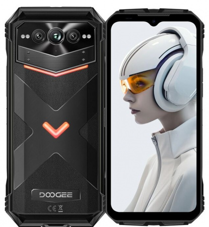 Смартфон Doogee V Max Plus 16/512 ГБ, Obsidian Black Смартфон Doogee V Max Plus 16/512 ГБ, Obsidian Black