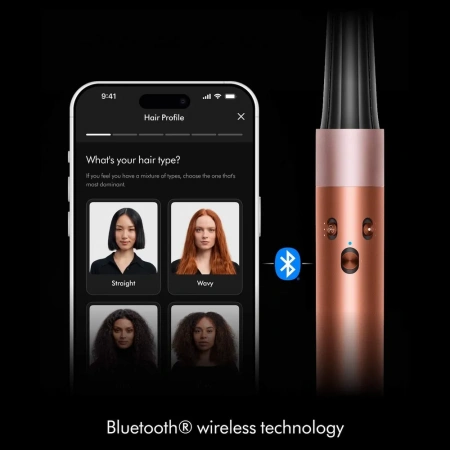 стайлер dyson hs08 airwrap id long barrel amber silk (diffuser)