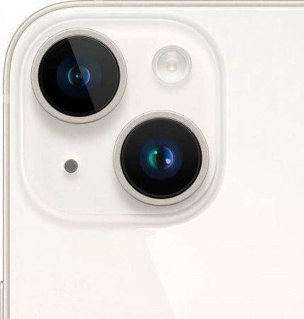 смартфон iphone 14 128 гб starlight (nano-sim + nano-sim)