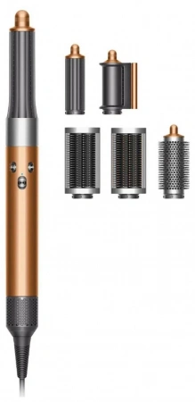 стайлер dyson hs05 airwrap long barrel nickel/copper