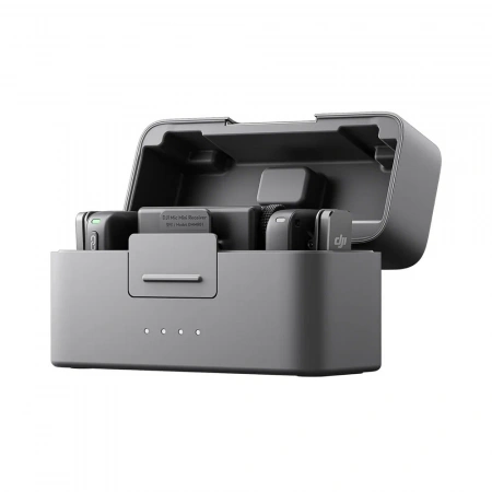 беспроводной микрофон dji mic mini (2 tx + rx + charging case)
