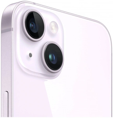 смартфон iphone 14 128 гб purple (nano-sim + esim)