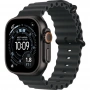 умные часы apple watch ultra 3 49 black titanium case with black ocean band умные часы apple watch ultra 3 49 black titanium case with black ocean band
