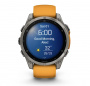 умные часы watch garmin fenix 8 51 amoled sapphire titanium spark orange 010-02905-53