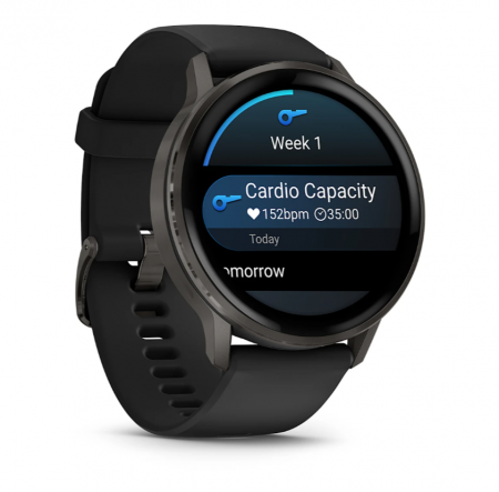 умные часы watch garmin venu 4 41 mm slate black 010-03013-02
