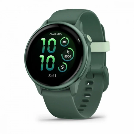 Умные часы Watch Garmin Vivoactive 6 Metallic Jasper Green with Jasper Green Silicone 010-02985-02 Умные часы Watch Garmin Vivoactive 6 Metallic Jasper Green with Jasper Green Silicone 010-02985-02