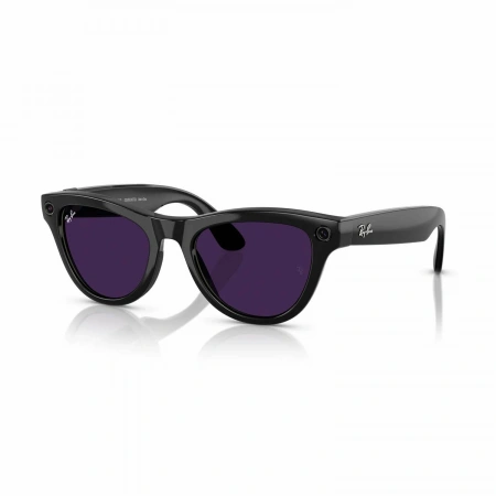 Умные очки Ray-Ban Meta Skyler (L), RW4010 Black/Amethyst Transitions Умные очки Ray-Ban Meta Skyler (L), RW4010 Black/Amethyst Transitions