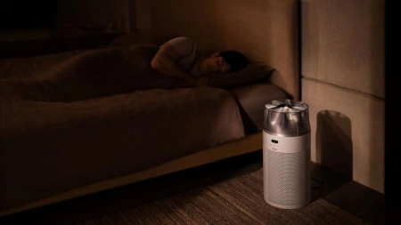 компактный очиститель dyson hushjet hj10 (white/silver)