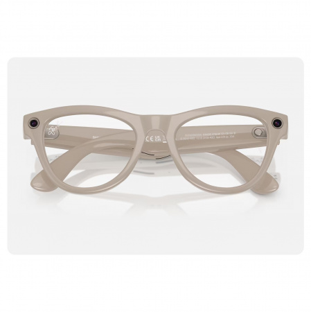 умные очки ray-ban meta skyler, rw4010 shiny chalky grey/sapphire transitions умные очки ray-ban meta skyler, rw4010 shiny chalky grey/sapphire transitions