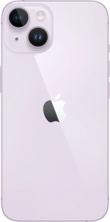 смартфон iphone 14 128 гб purple (nano-sim + esim)