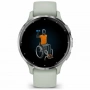 умные часы watch garmin venu 3s silver stainless sage grey 010-02785-51