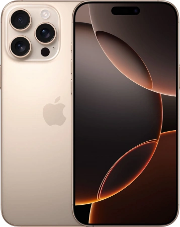 Смартфон Apple iPhone 16 Pro 128 ГБ, Desert Titanium (eSIM)