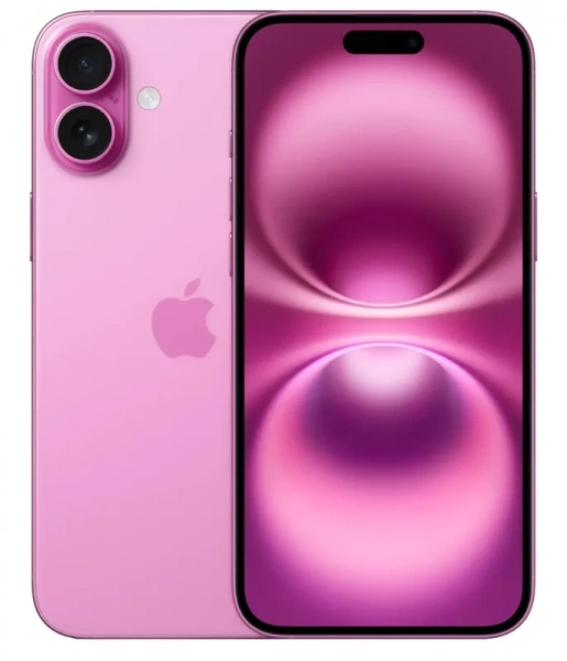Смартфон Apple iPhone 16 256 ГБ, Pink (nano-SIM + eSIM)