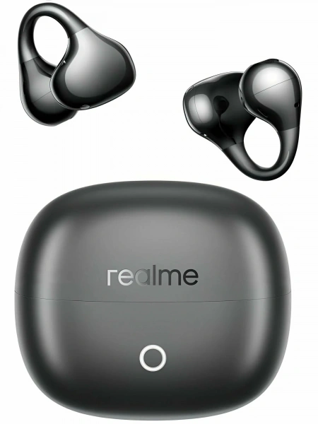 беспроводные наушники realme buds clip titanium black