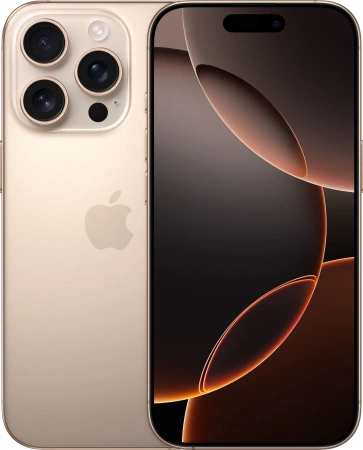 Смартфон Apple iPhone 16 Pro 512 ГБ, Desert Titanium (nano-SIM + nano-SIM) Смартфон Apple iPhone 16 Pro 512 ГБ, Desert Titanium (nano-SIM + nano-SIM)